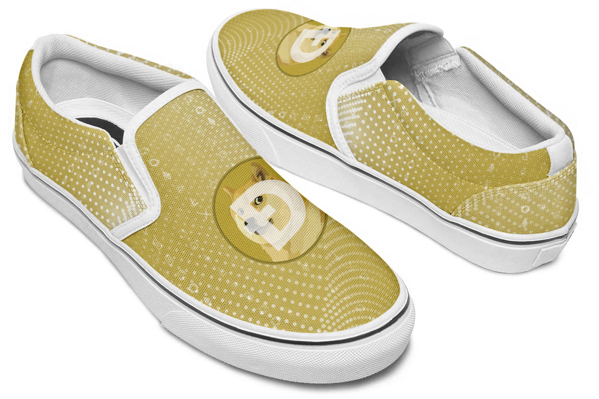Dogecoin Slip Ons