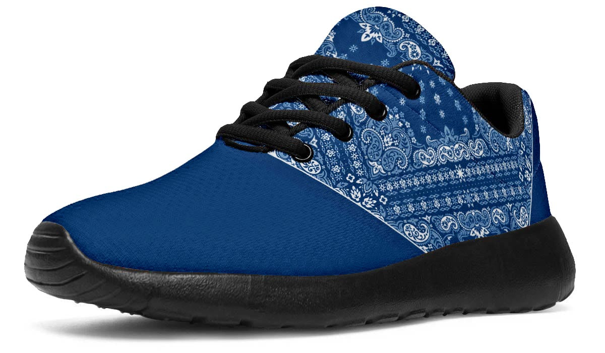 Blue Bandana Shoes