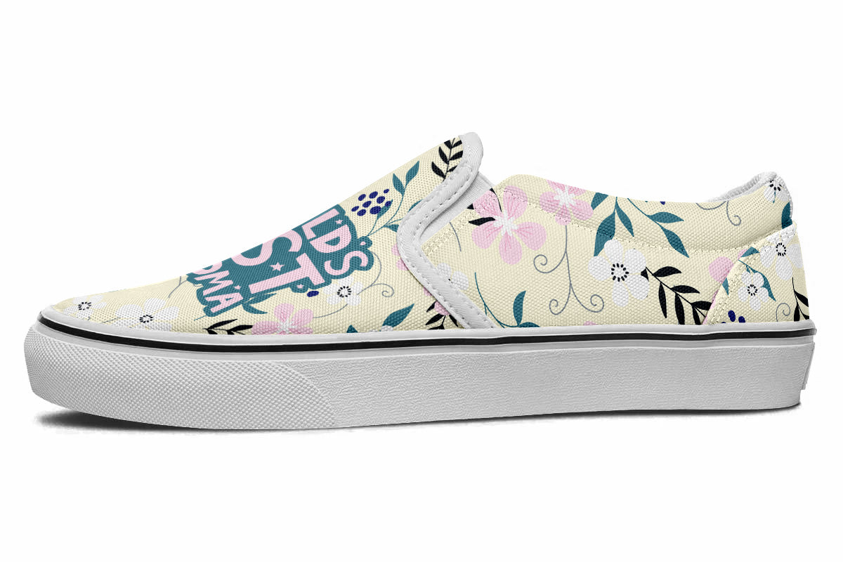 Grandma Slip Ons