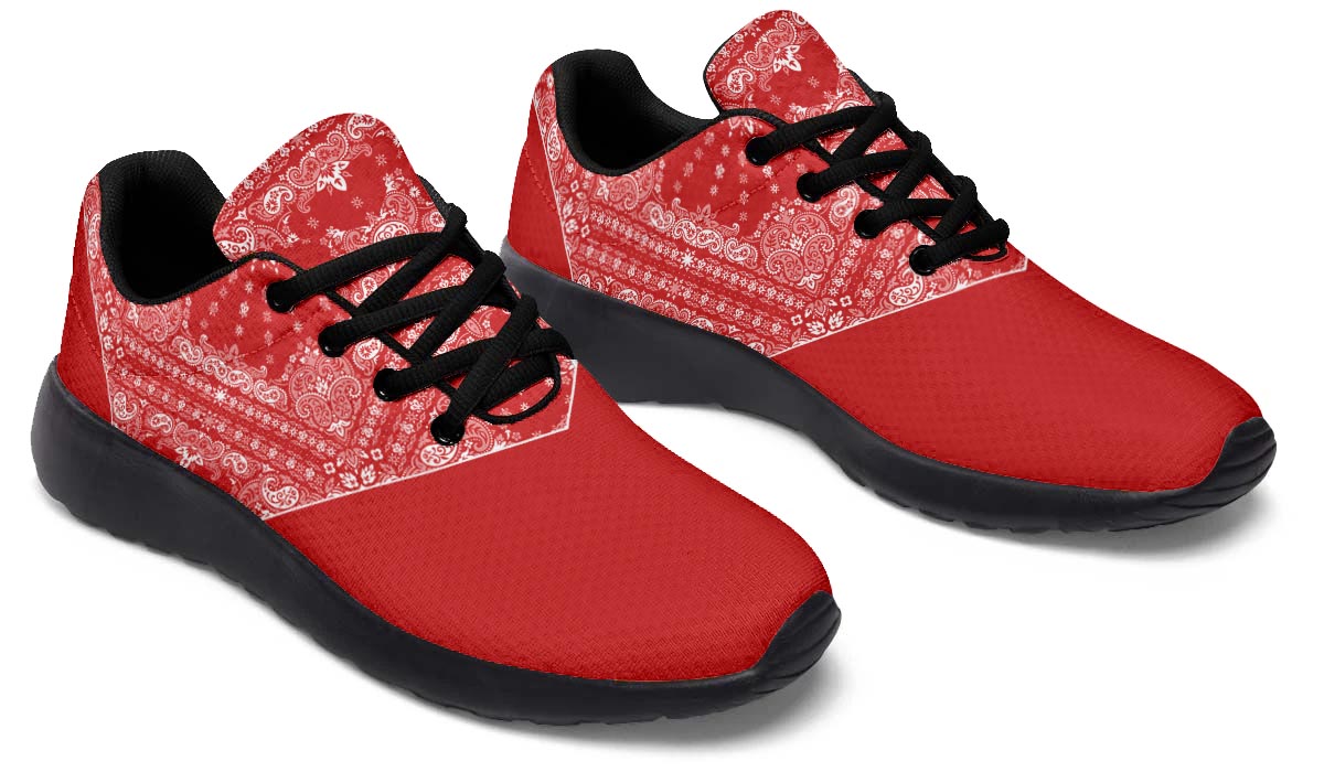 Red Bandana Sneakers