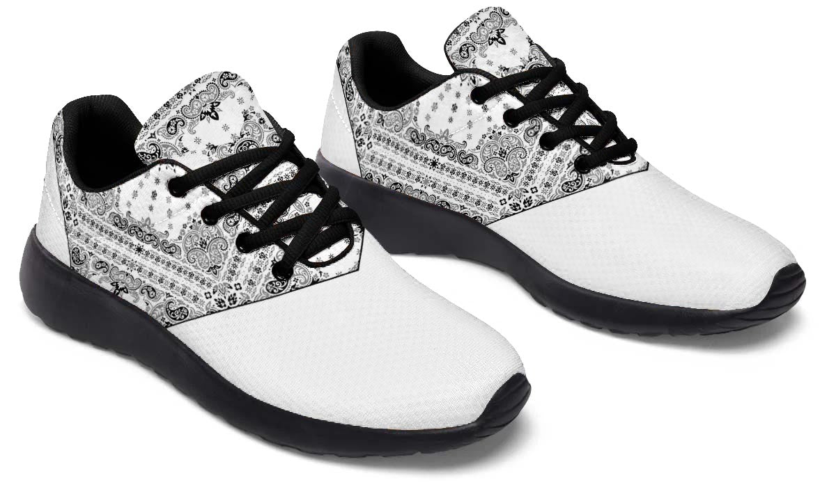 White Bandana Shoes