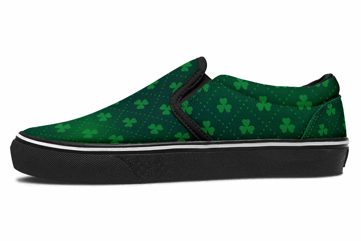 Saint Patrick Slip Ons