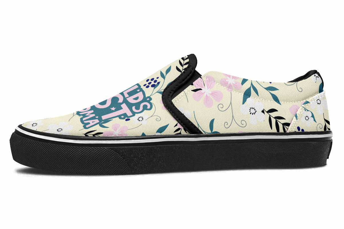 Grandma Slip Ons