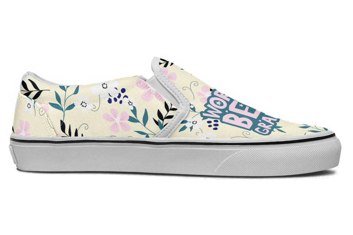 Grandma Slip Ons