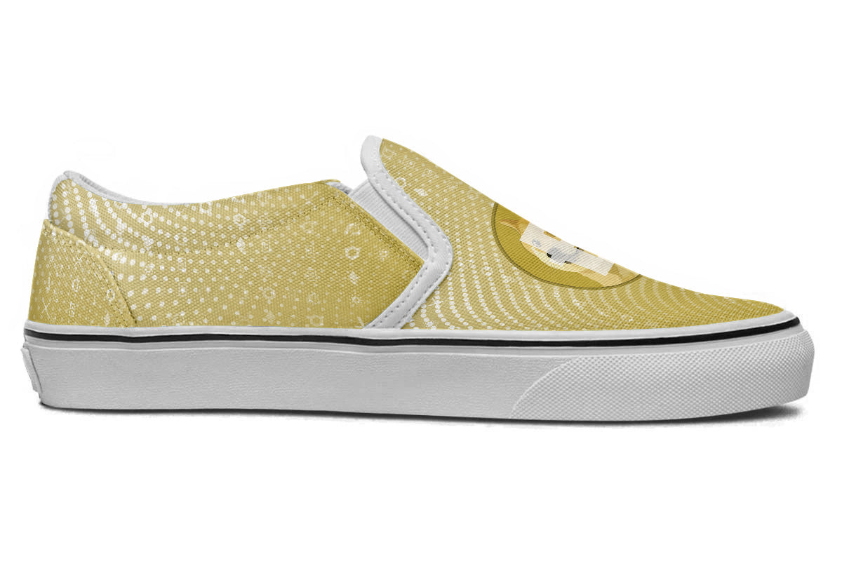 Dogecoin Slip Ons