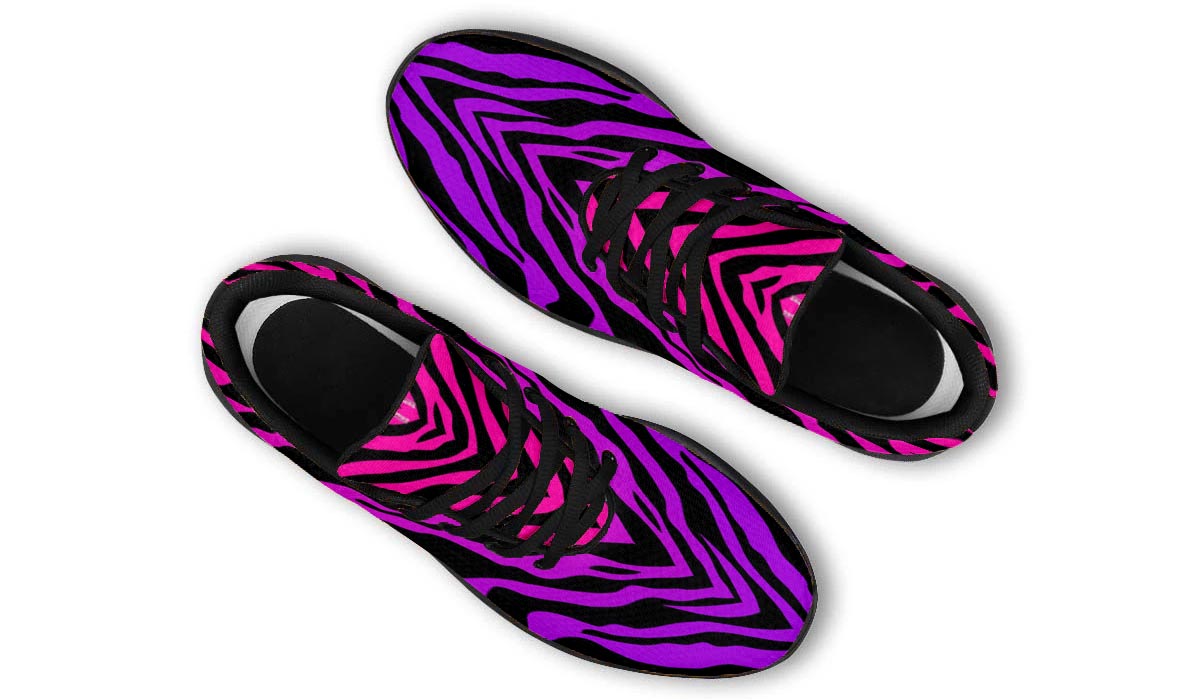 Pink Zebra Sneakers: Zebra Print Sport Shoes