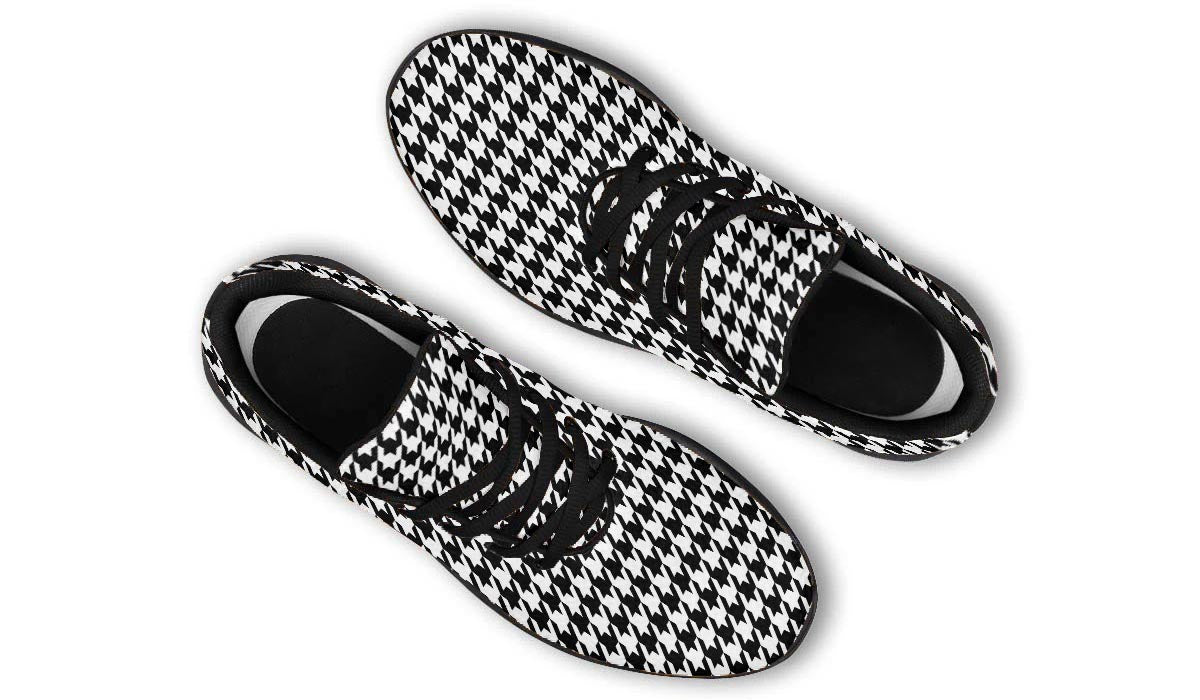 Timeless Houndstooth Sneakers