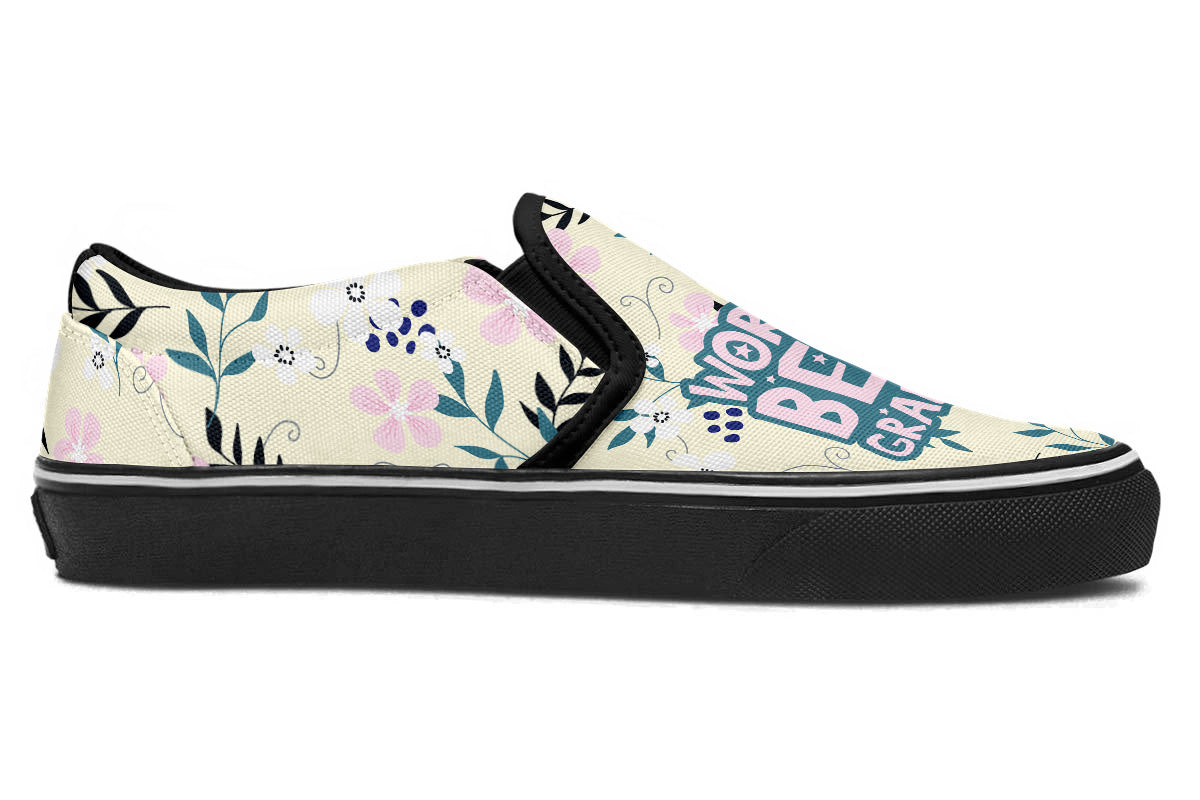 Grandma Slip Ons