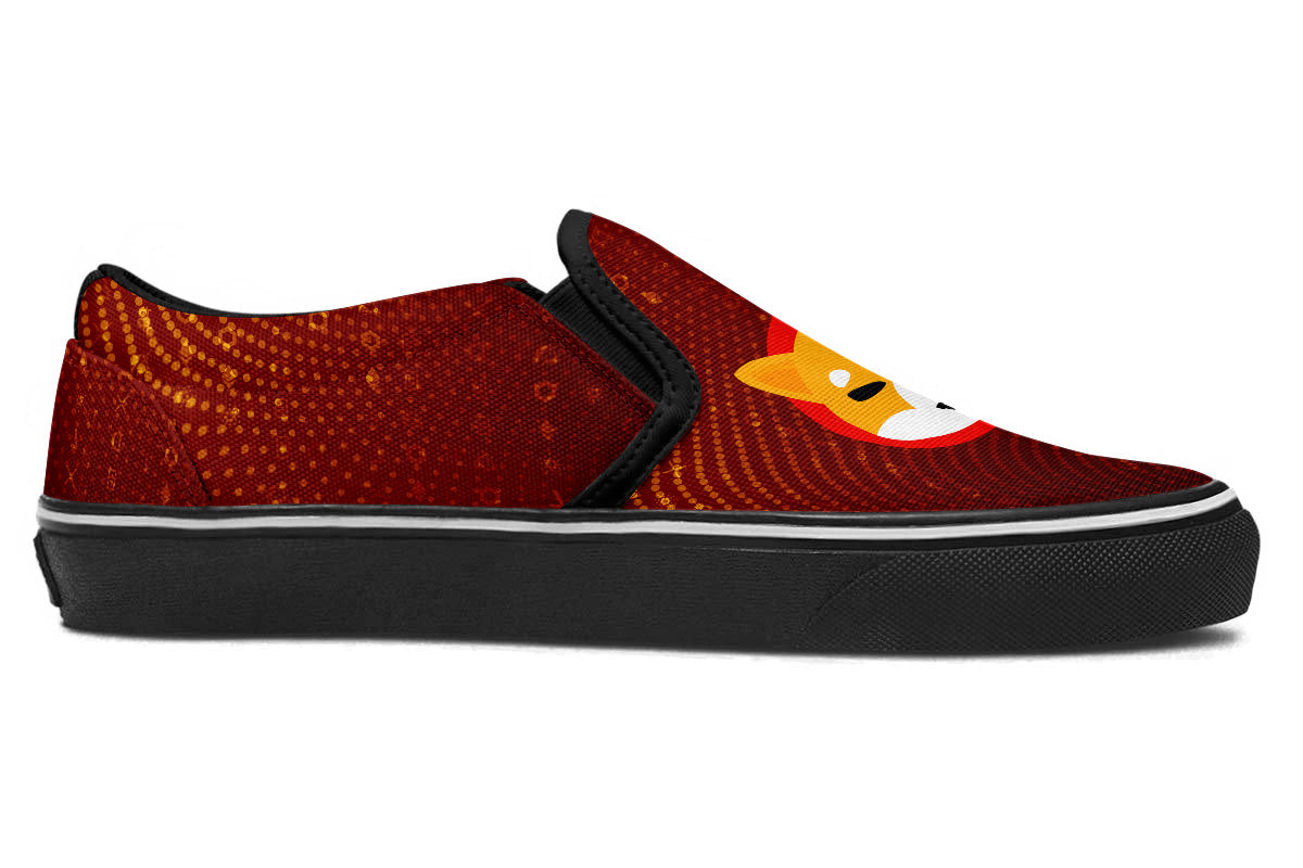 Shiba Inu Coin Slip Ons