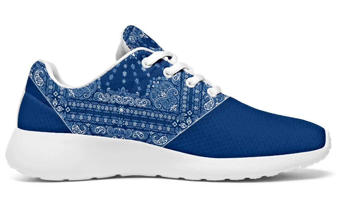 Blue Bandana Shoes
