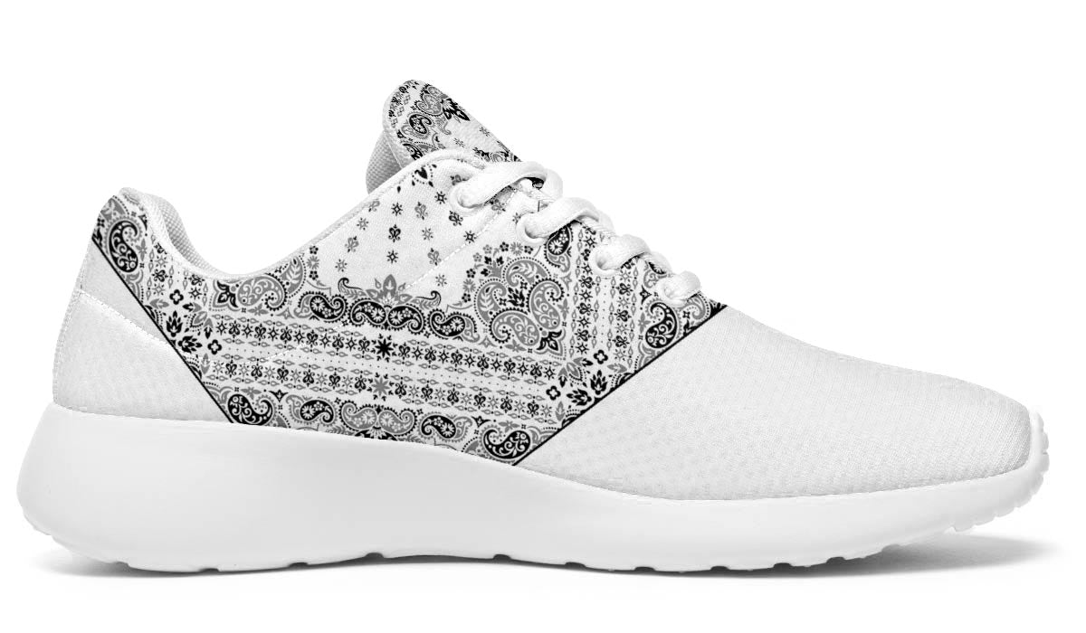White Bandana Shoes