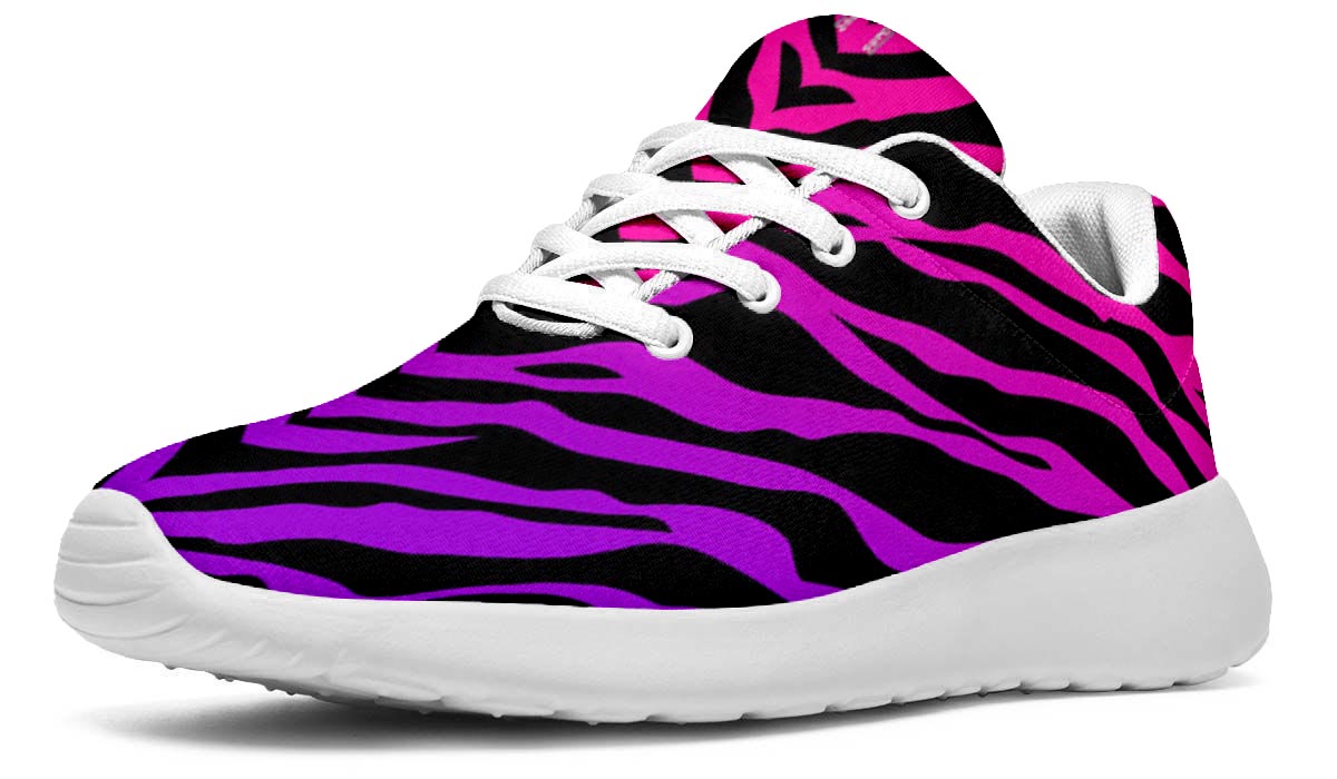 Pink Zebra Sneakers: Zebra Print Sport Shoes