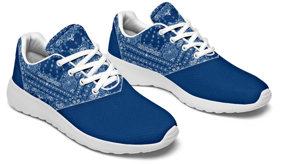 Blue Bandana Shoes