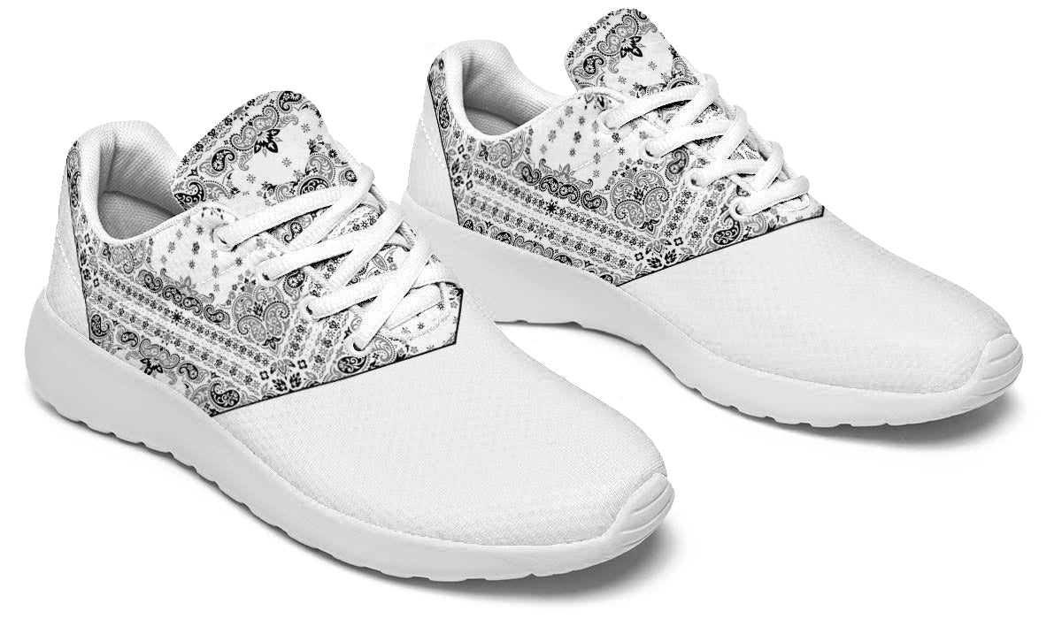 White Bandana Shoes