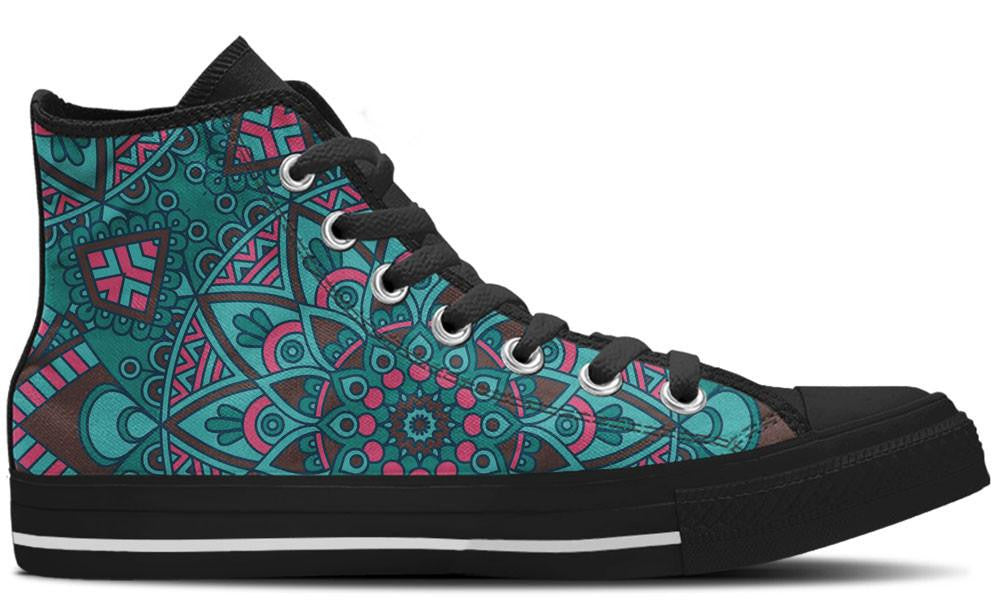 Aqua Rose - CustomKiks Shoes