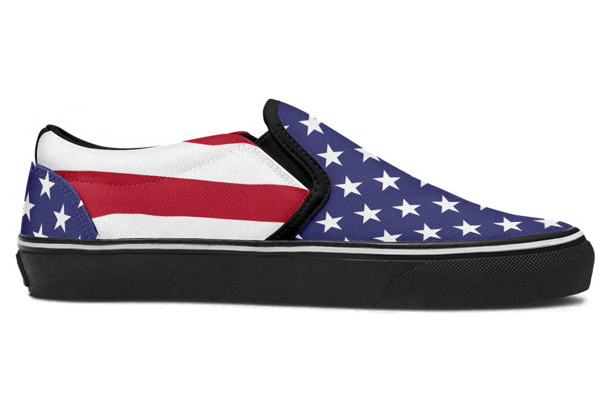 USA SLIP ONS