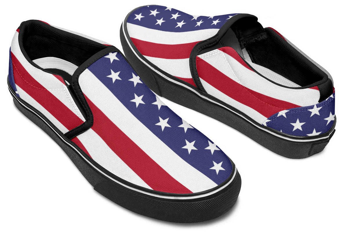 USA SLIP ONS