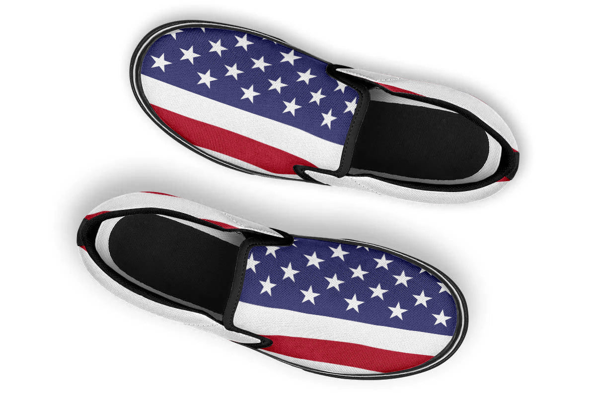 USA SLIP ONS