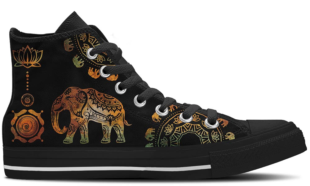 Ethnic Elephant - CustomKiks Shoes