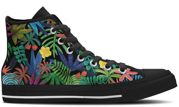 Tropical Foliage - CustomKiks Shoes