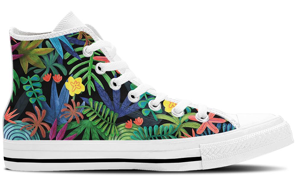 Tropical Foliage - CustomKiks Shoes