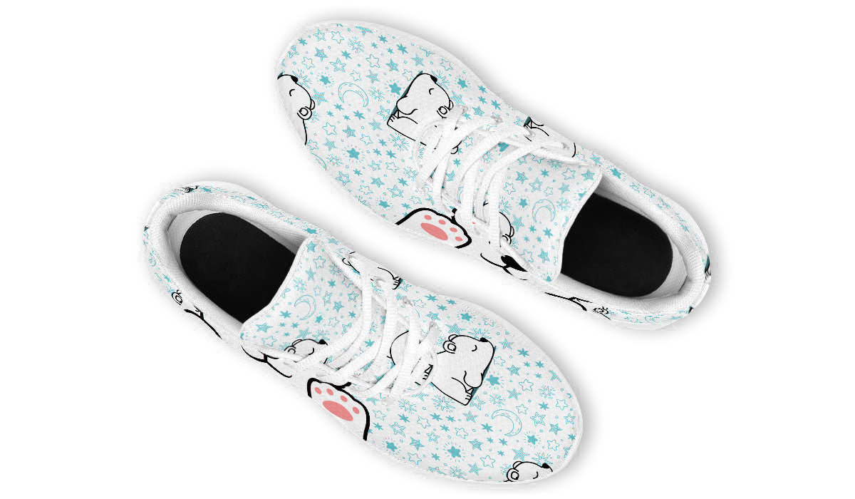 Polar Bear Starry Doodle Shoes