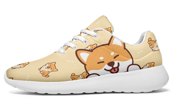 Shiba Inu Doodle Shoes