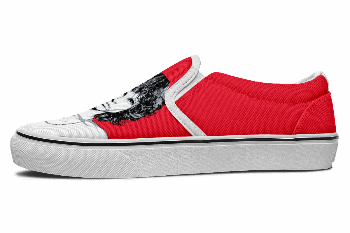 Jim Morrison Slip Ons