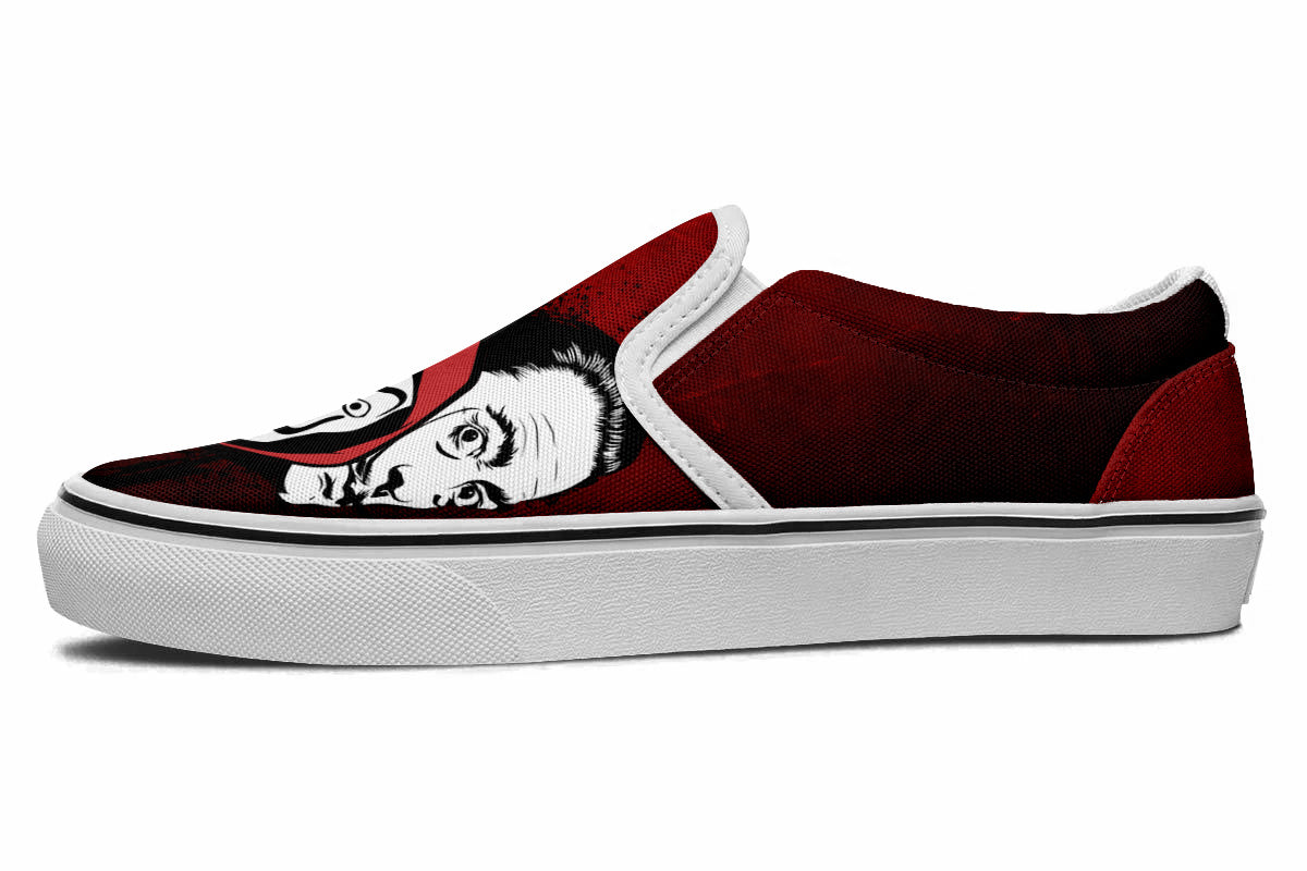 Salvador Dali Slip Ons