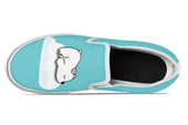 Polar Bear Doodle Slip Ons