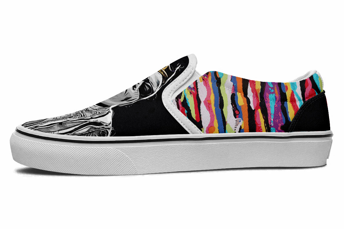 BIGGIE SMALLS SLIP ONS