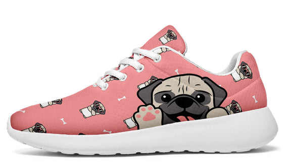 Pug Doodle Shoes