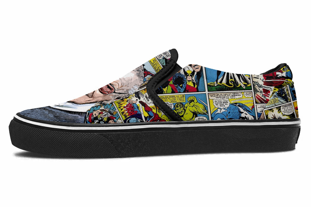Stan Lee Slip Ons