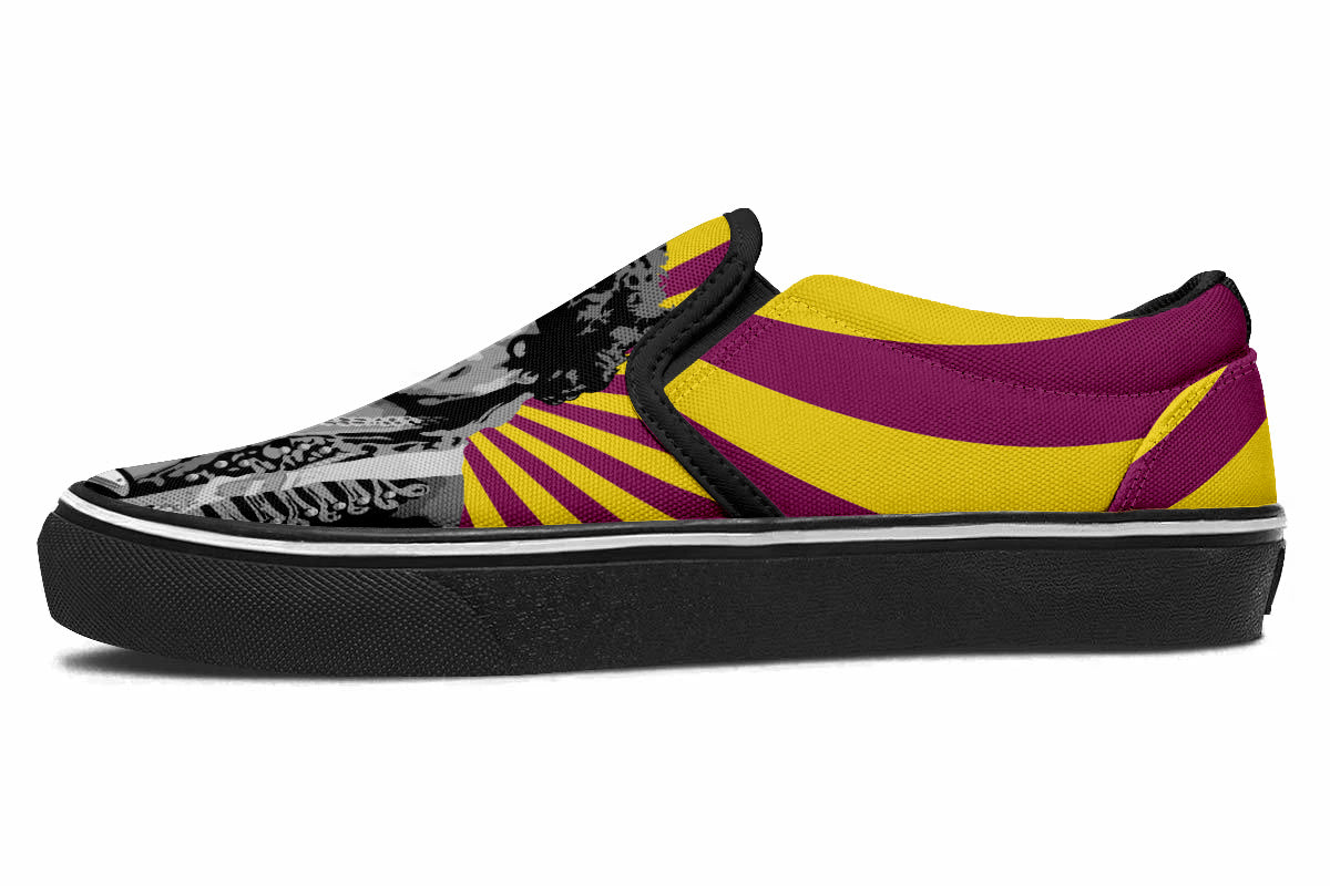 Jimi Hendrix Slip Ons