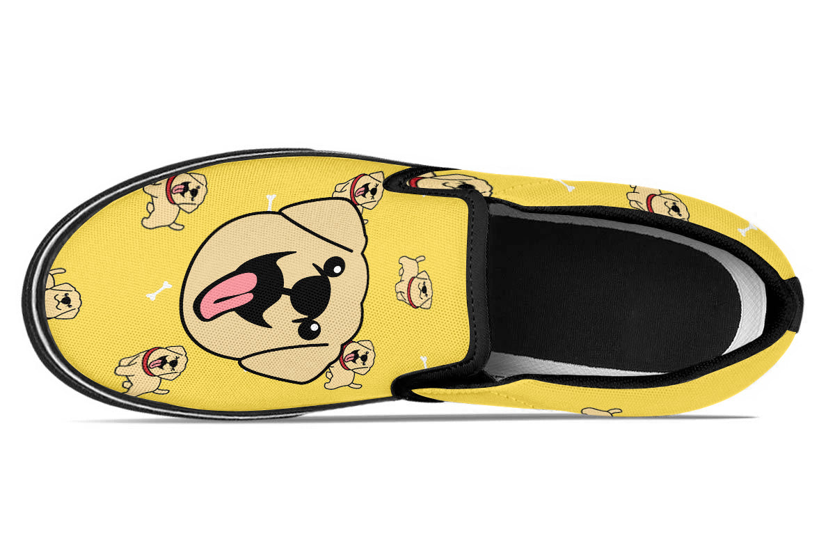 Labrador Doodle Slip Ons