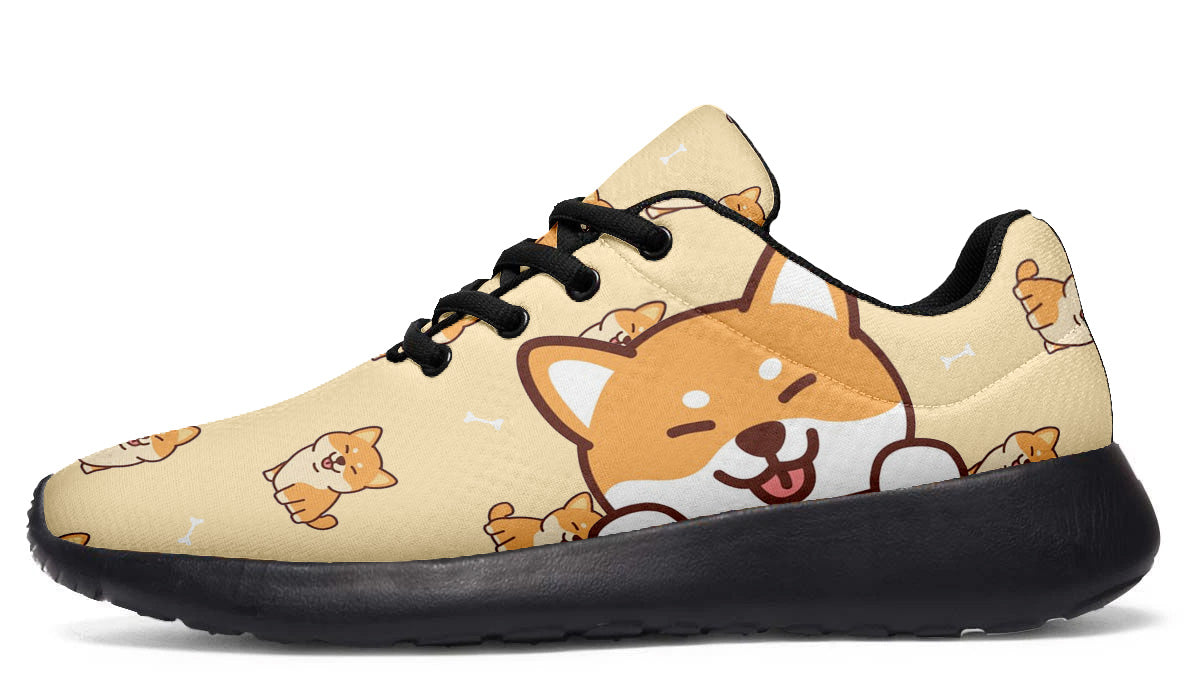 Shiba Inu Doodle Shoes