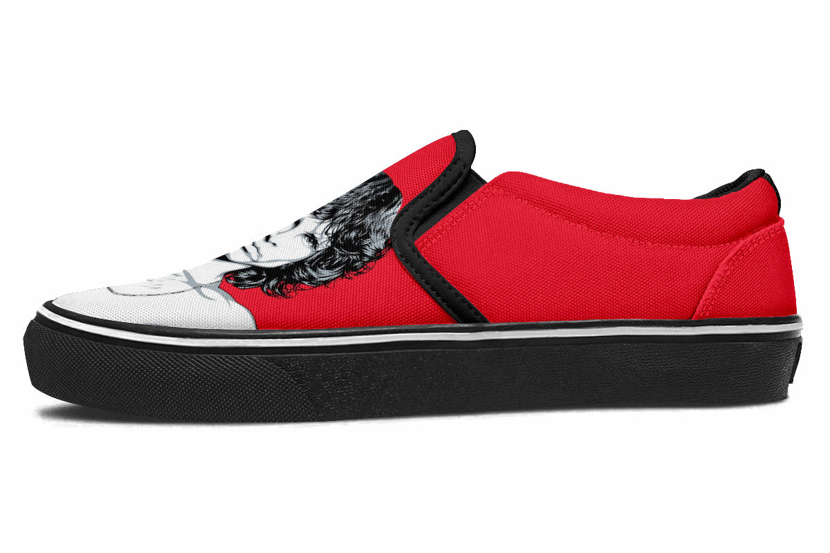 Jim Morrison Slip Ons