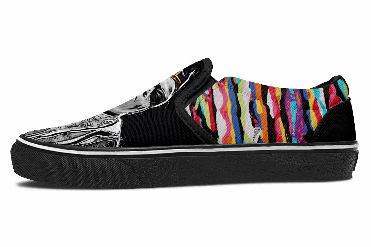 BIGGIE SMALLS SLIP ONS