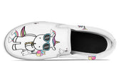 Unicorn Doodle Slip Ons