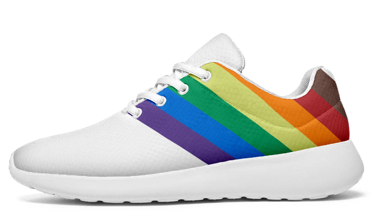 Rainbow Band Sneakers