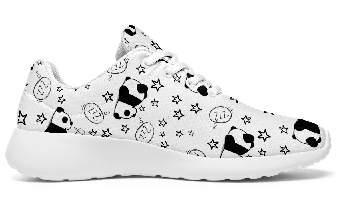 Lazy Panda Doodle Shoes