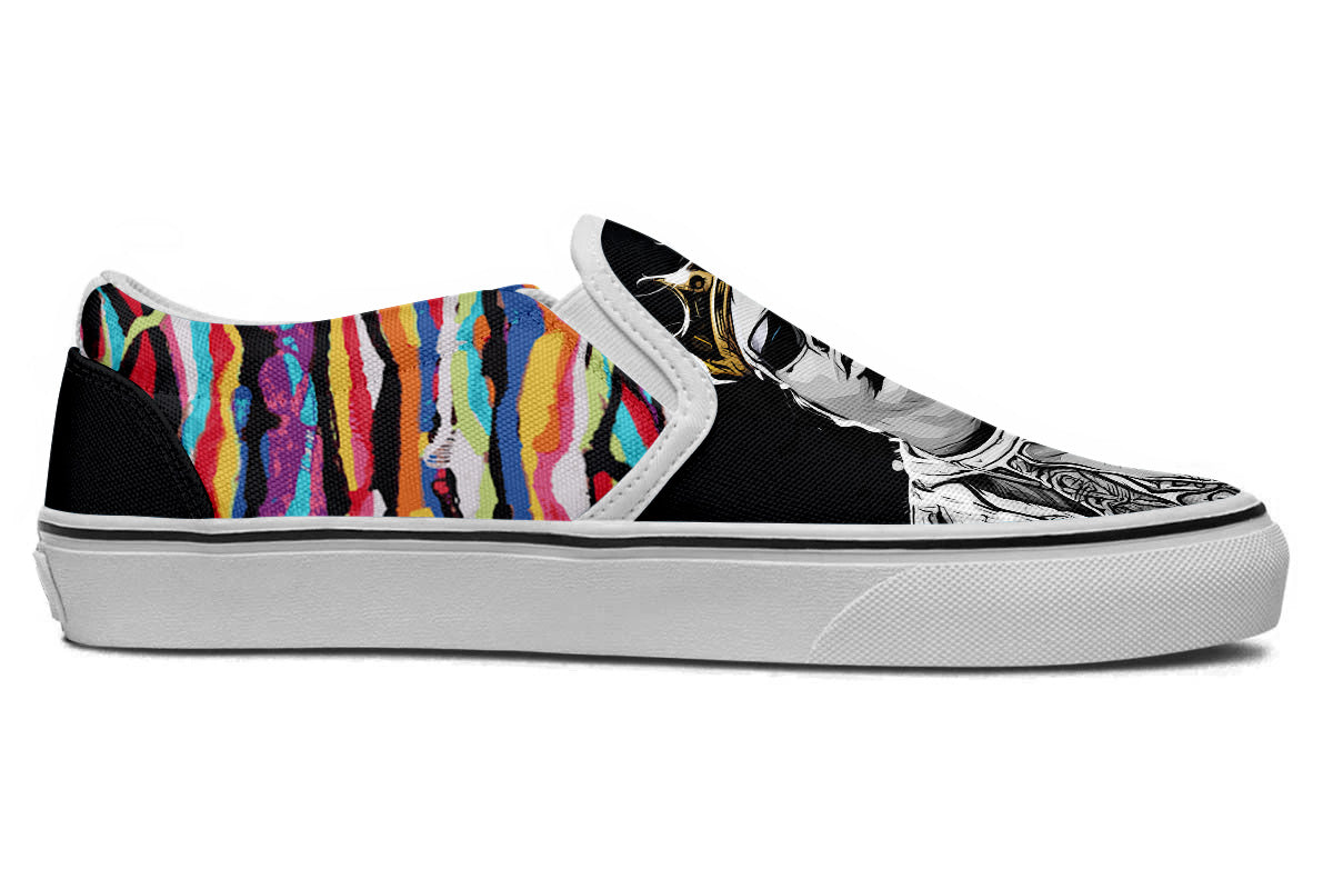BIGGIE SMALLS SLIP ONS