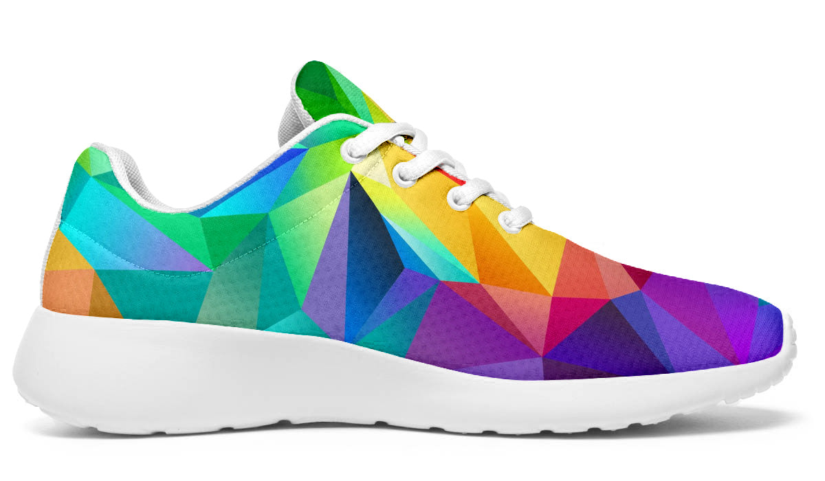 Custom Kiks Multicolor Prism Sport Shoes – Bold & Colorful Running Sneakers