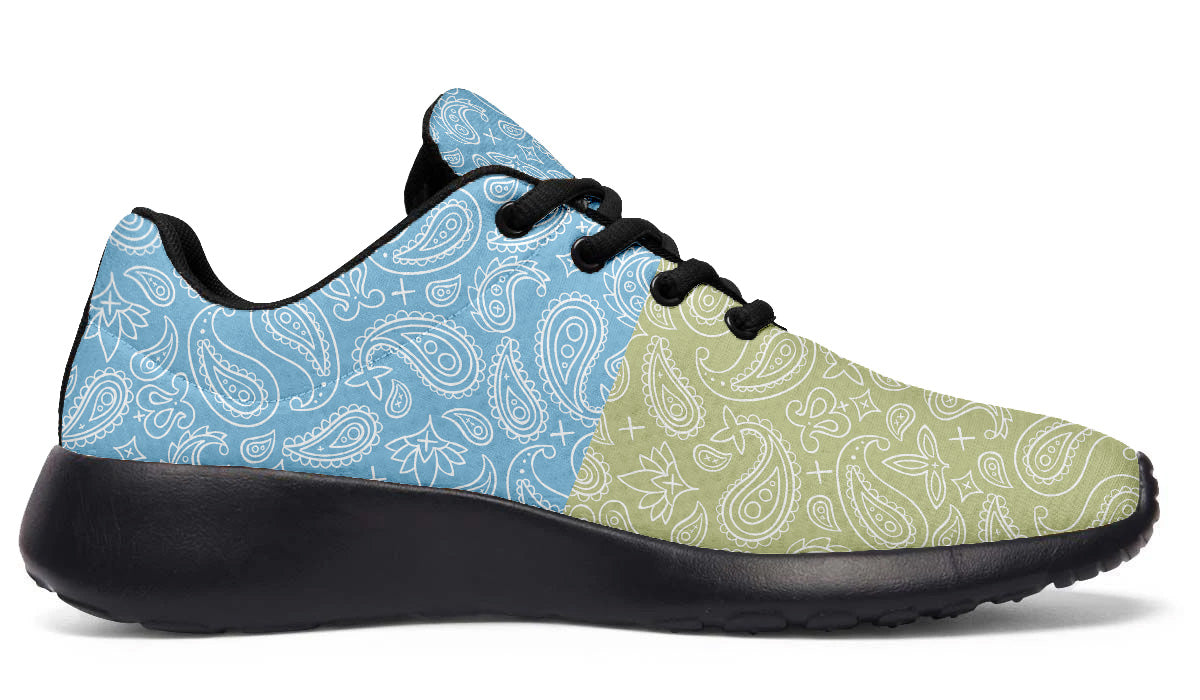 MIXED PASTEL PAISLEY SHOES