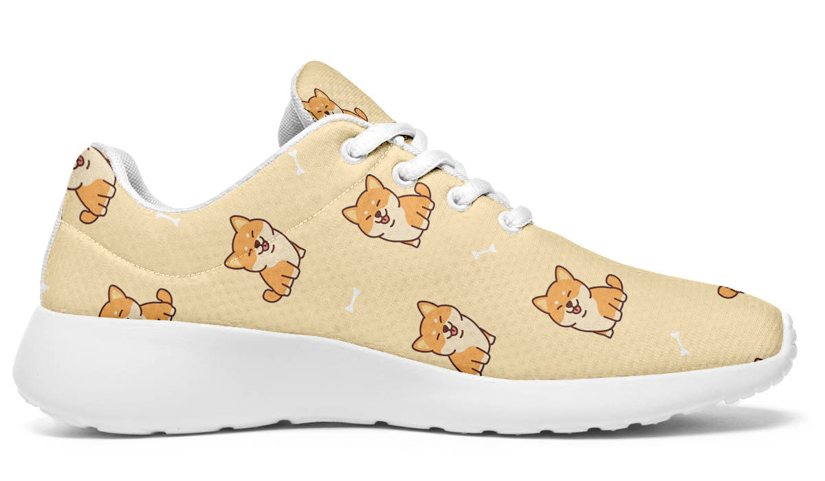 Shiba Inu Doodle Shoes