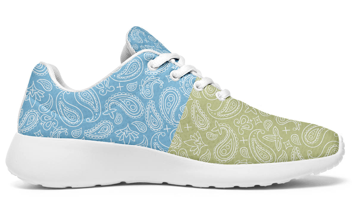 MIXED PASTEL PAISLEY SHOES