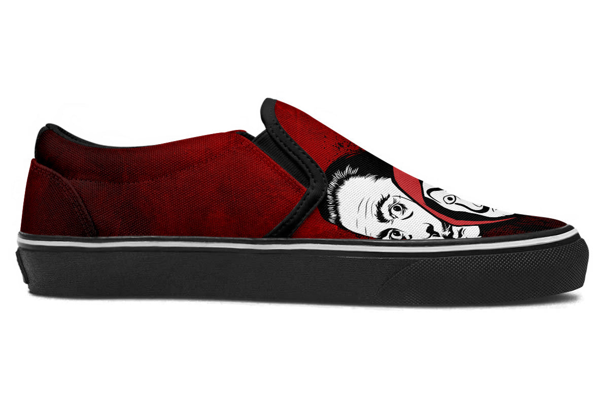 Salvador Dali Slip Ons