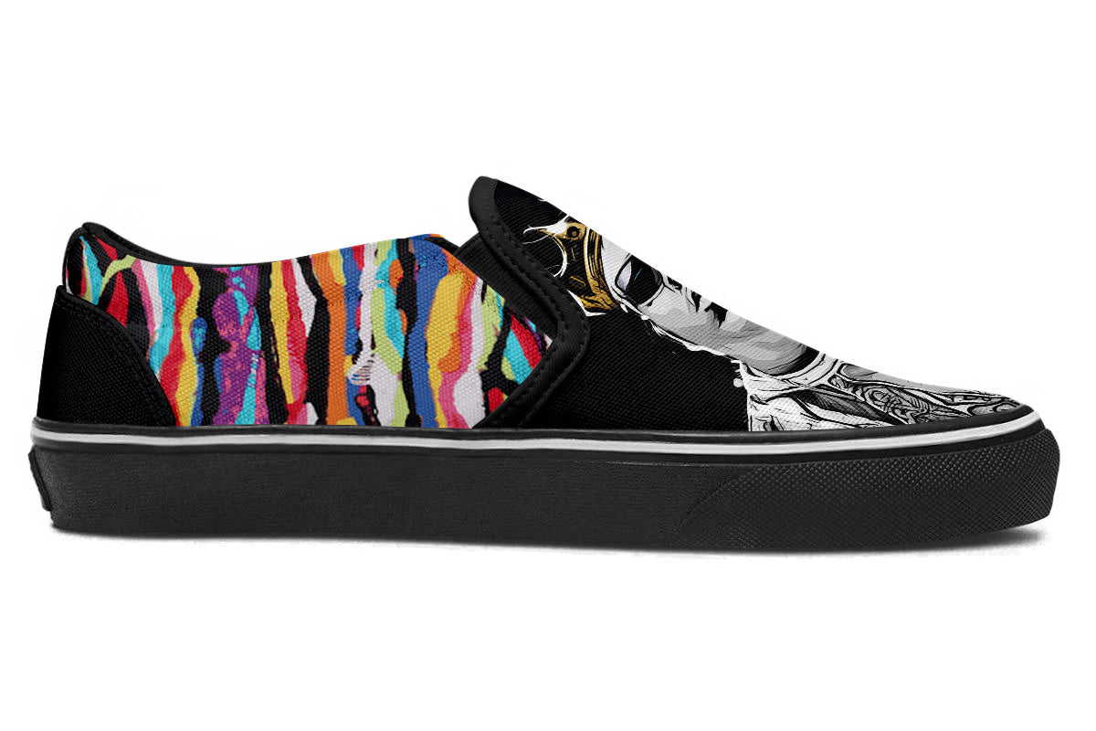BIGGIE SMALLS SLIP ONS