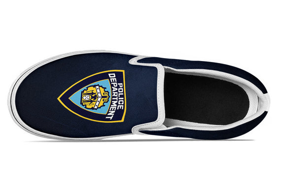 Police Slip Ons