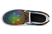 Mandala Chakra Slip Ons